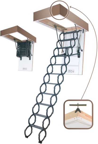 Ножничная чердачная лестница Fakro LST