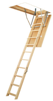 Деревянная чердачная лестница Fakro LWS Plus